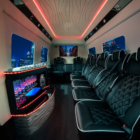 Los Angeles Limo Sprinter Rental | Party Bus LA